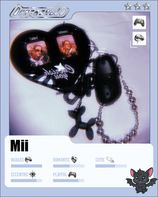 Porte-clé de sac - Mii 🦇