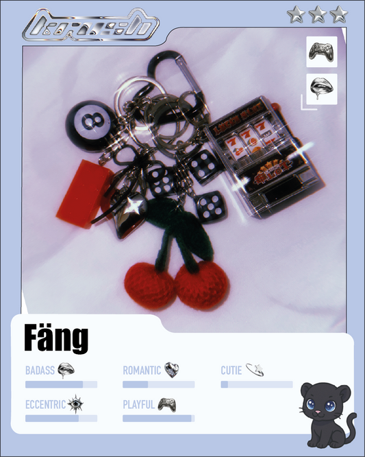 Porte-clé de sac - Fäng 🖤