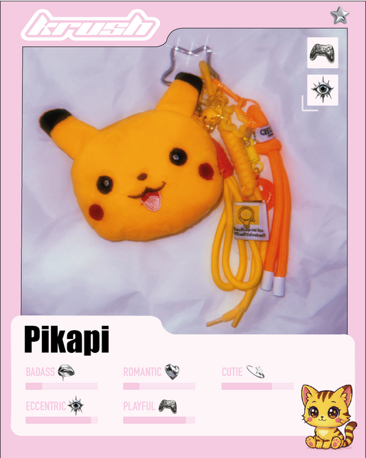 Porte-clé de sac : Pikapi ⚡